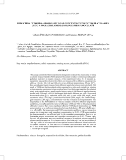 Reduction Of Solids And oRganic Load