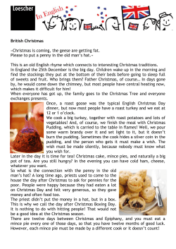 British Christmas