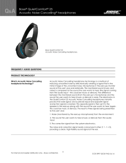 Bose&reg; QuietComfort&reg; 25 Acoustic Noise Cancelling&reg; headphones