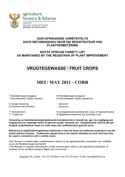 SA VARIETY LIST fruit_MAY 2011-correction