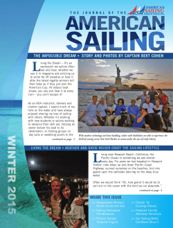 AMERICAN AMERICAN AMERICAN - American Sailing Association