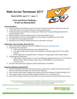 Starting a Team - University of Tennessee Extension