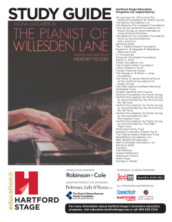The Pianist of Willesden Lane Study Guide