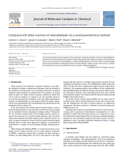 Catalyzed self-aldol reaction of valeraldehyde