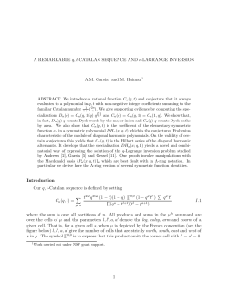 A remarkable q,t-Catalan sequence and q