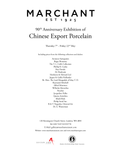 Chinese Export Porcelain