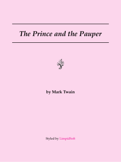 The Prince and the Pauper