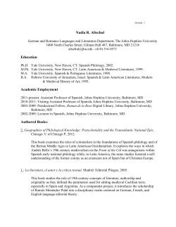 Nadia R. Altschul Education Academic Employment Authored Books: