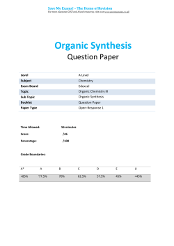 Organic Synthesis