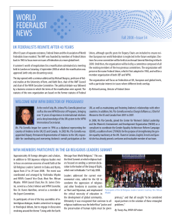 world federalist news - WFM-IGP
