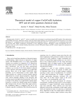 Cu(II) hydration. DFT and ab initio quantum chemical study