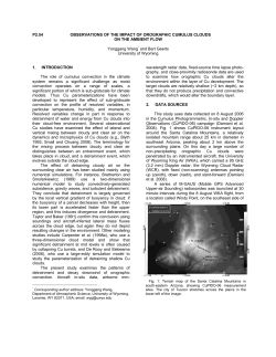 Observations of the horizontal structure of cumulus clouds