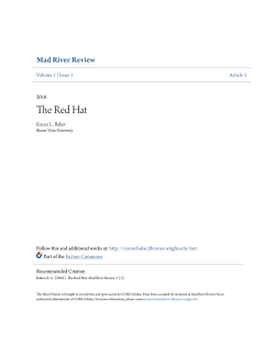 The Red Hat - CORE Scholar