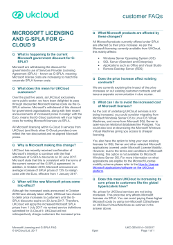 Microsoft Licensing