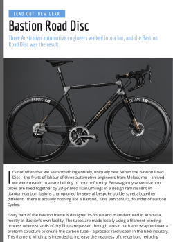 CYCLIST Leadout BASTION