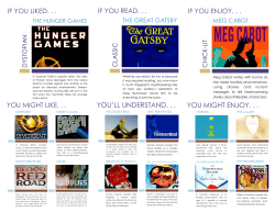 YOU`LL UNDERSTAND. . . YOU MIGHT ENJOY. . .