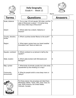 Terms Questions Answers Daily Geography