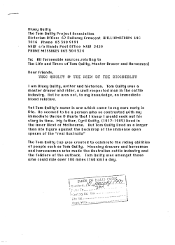 History of Tom Quilty