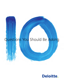 PDF 10 questions you should be asking