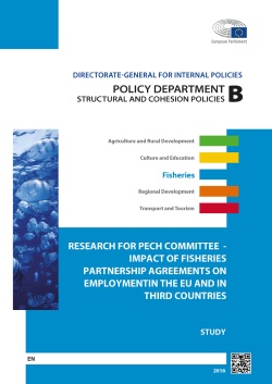 impact of fisheries partnership agreements on employment in the eu