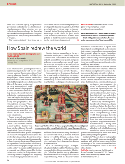 How Spain redrew the world