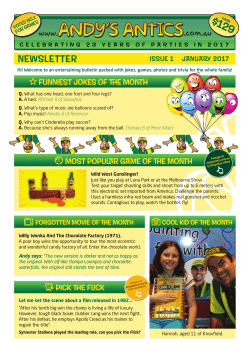 Issue 1, January 2017