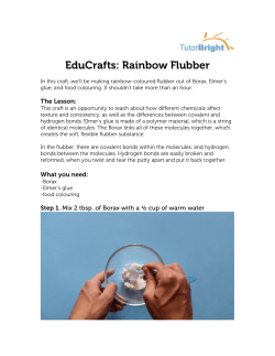 EduCrafts: Rainbow Flubber