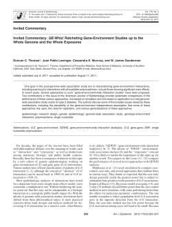 Invited Commentary: GE-Whiz! Ratcheting Gene