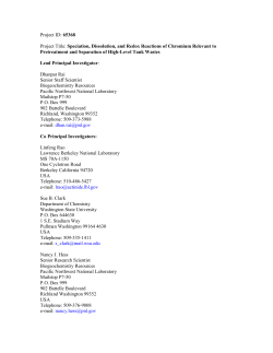 Speciation, Dissolution, and Redox Reactions of Chromium