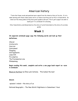 to the complete FREE lesson plans for America the Story