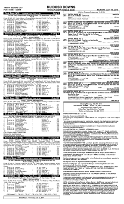 overnight 07/18/16 - Ruidoso Downs Race Track