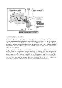 marine eutrophication - My Published Work on Fisheries Science