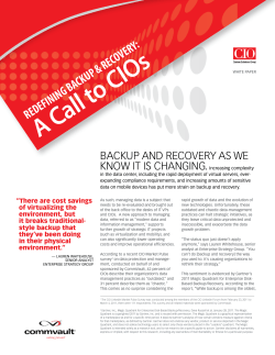 A Call to CIOs