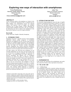 Proceedings Template