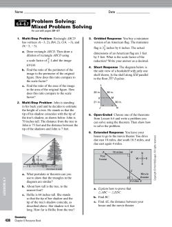 Chapter Resources Volume 1: Chapter 1-6