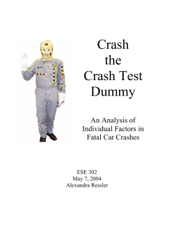 Crash the Crash Test Dummy