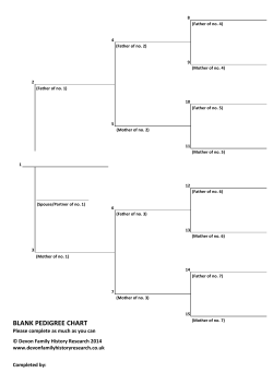 family tree starter pack - Devon Family History Research