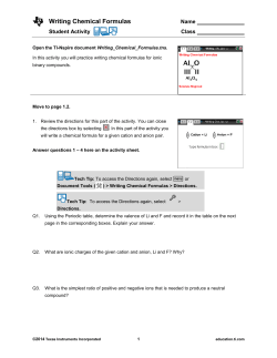 Student Activity PDF - TI Education