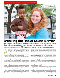 Breaking the Racial Sound Barrier