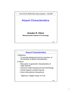 Airport Characteristics 07 posted