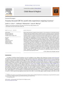 Fig. 1 - Indian Country Child Trauma Center