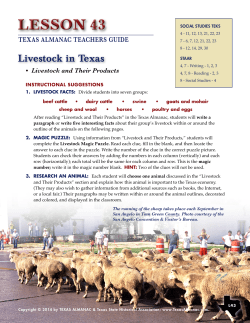 Lesson 43 - Texas Almanac