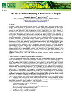 title of paper - Pixel International Conferences