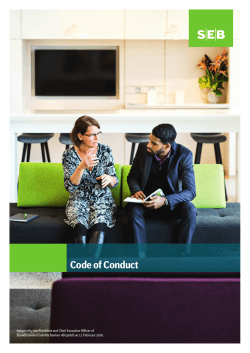 Code of Conduct
