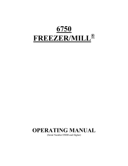 #6750, FREEZER MILLS