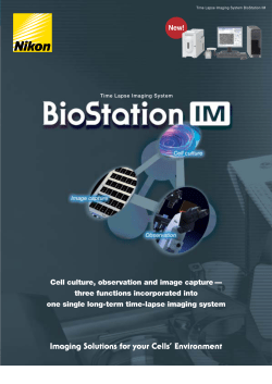 Cell culture, observation and image capture