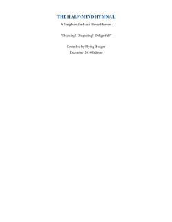 the half-mind hymnal
