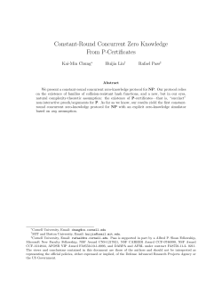 Constant-Round Concurrent Zero Knowledge From P