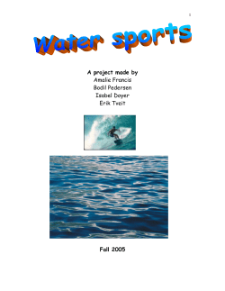A project made by Amalie Francis Bodil Pedersen