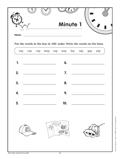 Grammar Minutes - Creative Teaching Press